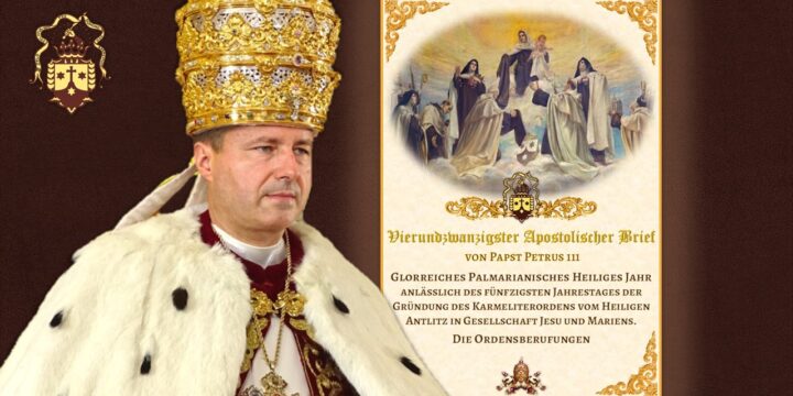 Neu! Vierundzwanzigster Apostolischer Brief von Papst Petrus III